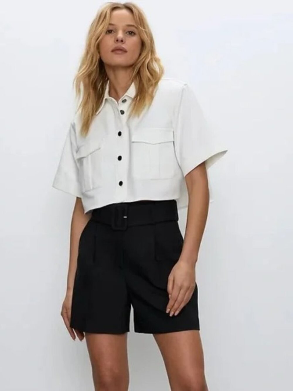 Aritizia Black Babaton Torino Short Size 2